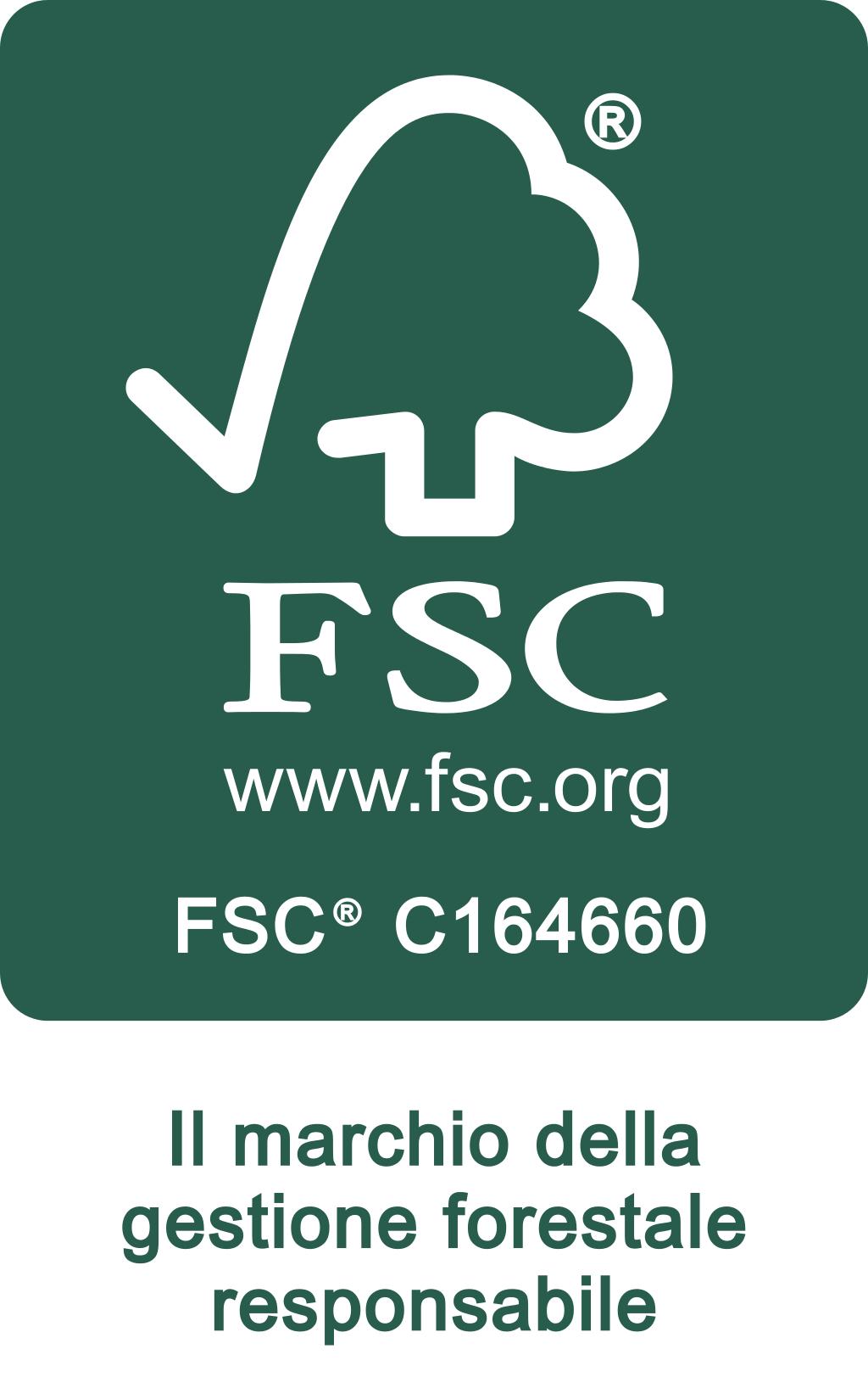 FSC: il marchio della gestione forestale responsabile. Codice FSC C164660